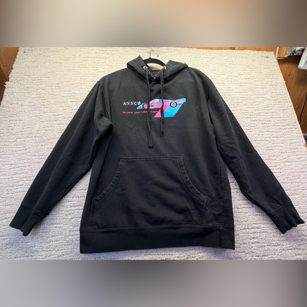 Anti Social Social Club ASSC Pinto Black Hoodie Pullover